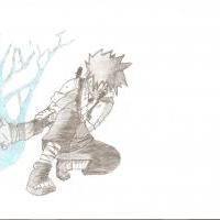 Young Kakashi used Raikiri